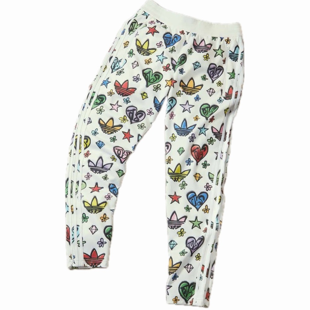 ADIDAS ORIGINALS BY JEREMY SCOTT PANTS IN WHITE - Picture 3 of 4